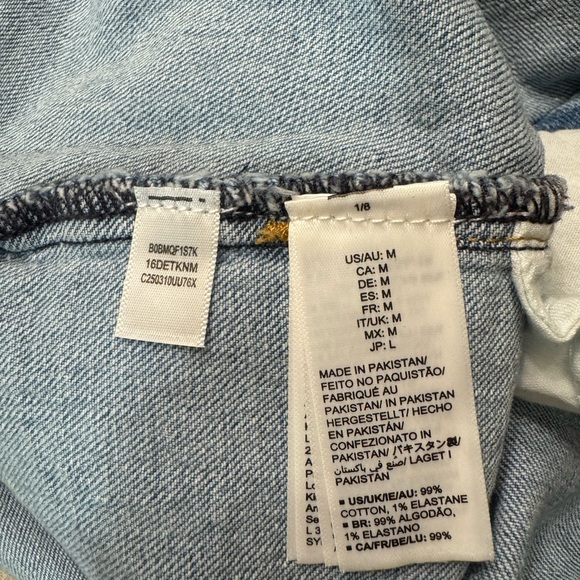 The Drop Women's Blue Denim Mini Skirt - Picture 4 of 5